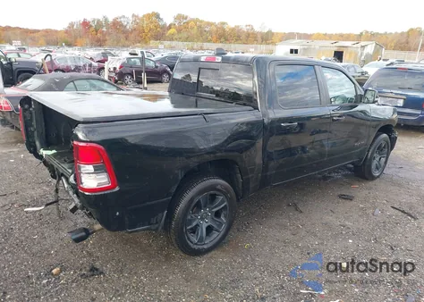 2021 Ram 1500 Big Horn 4X4 5'7 Box from USA, damaged, VIN 1C6SRFFT1MN580684